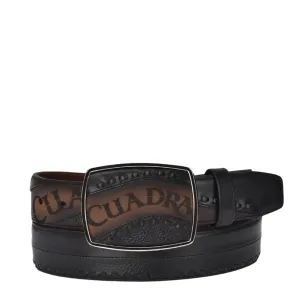 CUADRA Men's Hand-Painted Bovine Leather Western Belt BC244