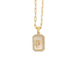 D Letter Necklace