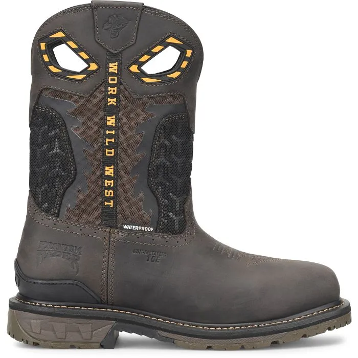 DOUBLE-H Men's 11 In Crucible Square Toe Waterproof Composite Toe Work Boot PH5020