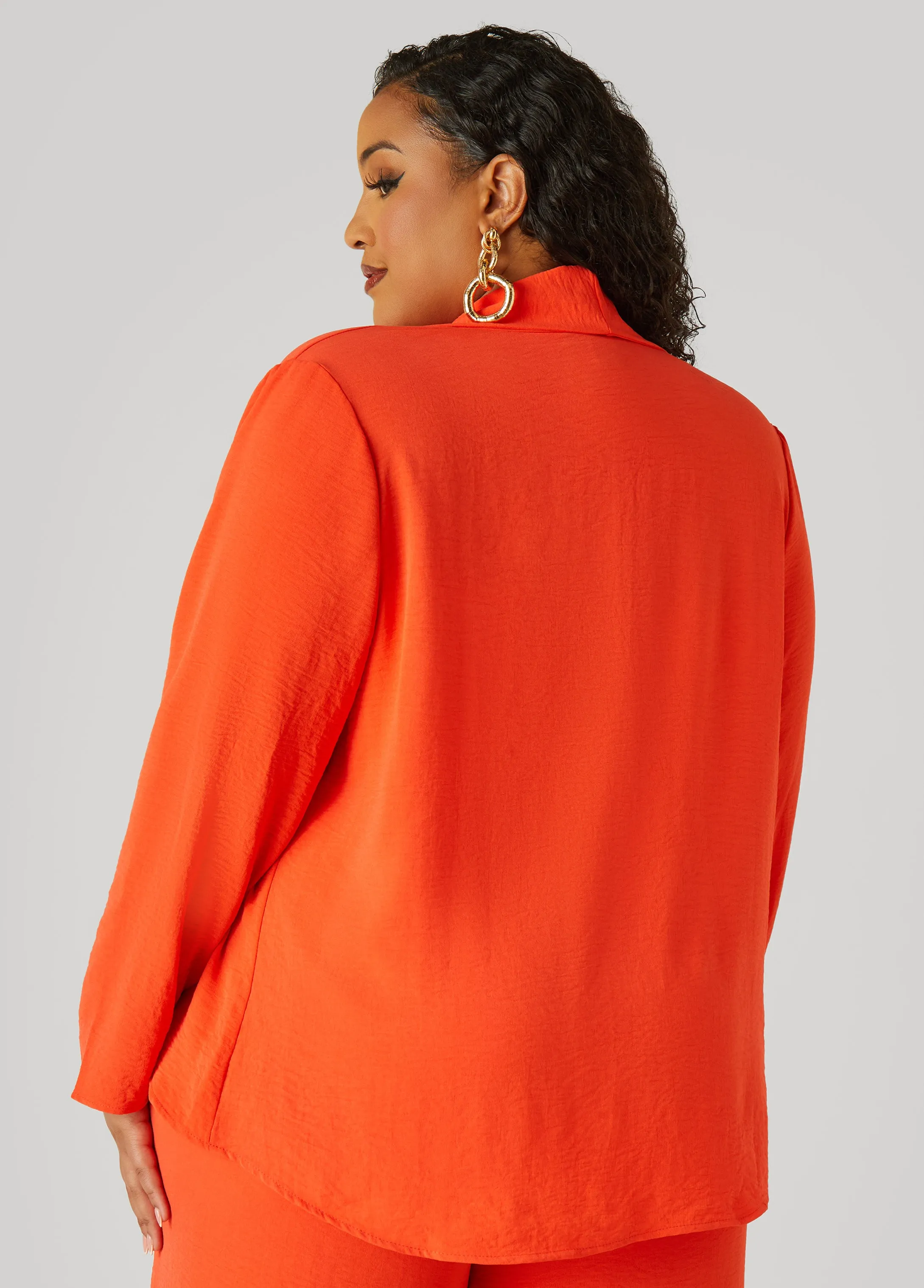 Draped Textured Jacket