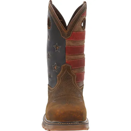 DURANGO Men's Maverick XP Composite Toe Waterproof Western Work Boot DDB0366