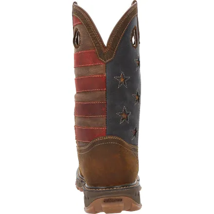 DURANGO Men's Maverick XP Composite Toe Waterproof Western Work Boot DDB0366
