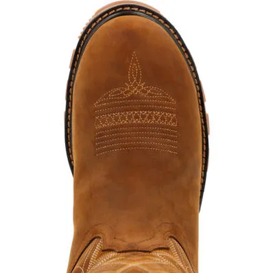 DURANGO Men's Maverick XP Steel Toe Waterproof Western Work Boot DDB0403