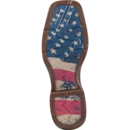DURANGO Men's Rebel Steel Toe Flag Western Flag Work Boot DB020