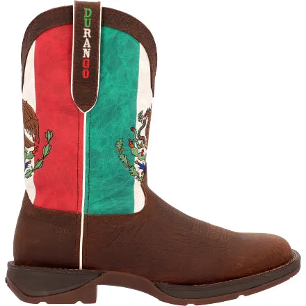 DURANGO Men's Rebel Steel Toe Mexico Flag Western Work Boot DDB0431