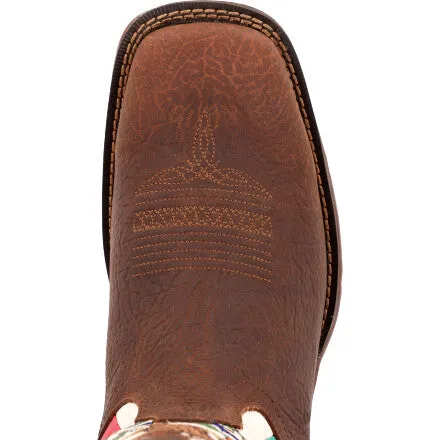 DURANGO Men's Rebel Steel Toe Mexico Flag Western Work Boot DDB0431
