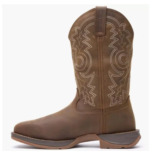 DURANGO Men's Rebel Steel Toe Pull-On Western Work Boot DB4343