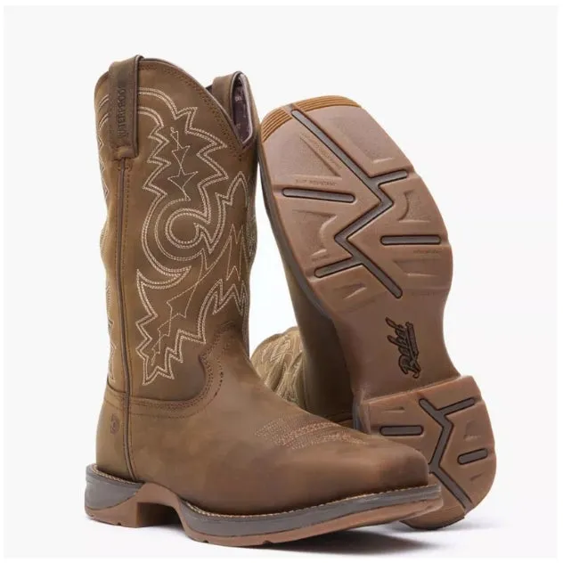 DURANGO Men's Rebel Steel Toe Pull-On Western Work Boot DB4343