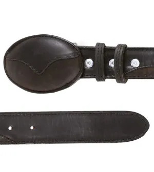EL GENERAL Men's Western Leather Belt 41663