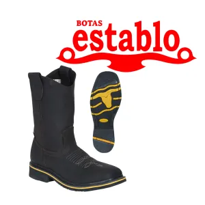 ESTABLO Men's Rodeo Steel Toe Work Boot 41545