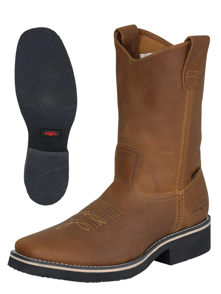 ESTABLO Men's Rodeo Work Boot 41549