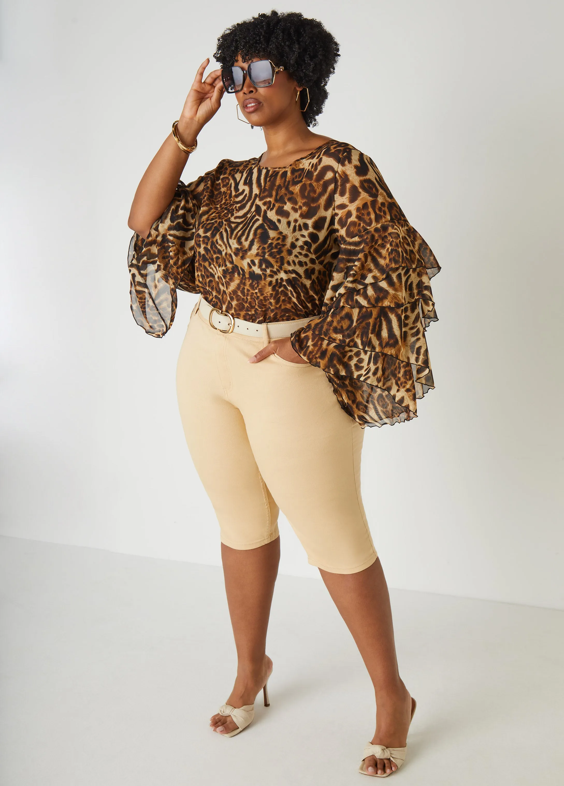 Fearless Stretch Denim Capris