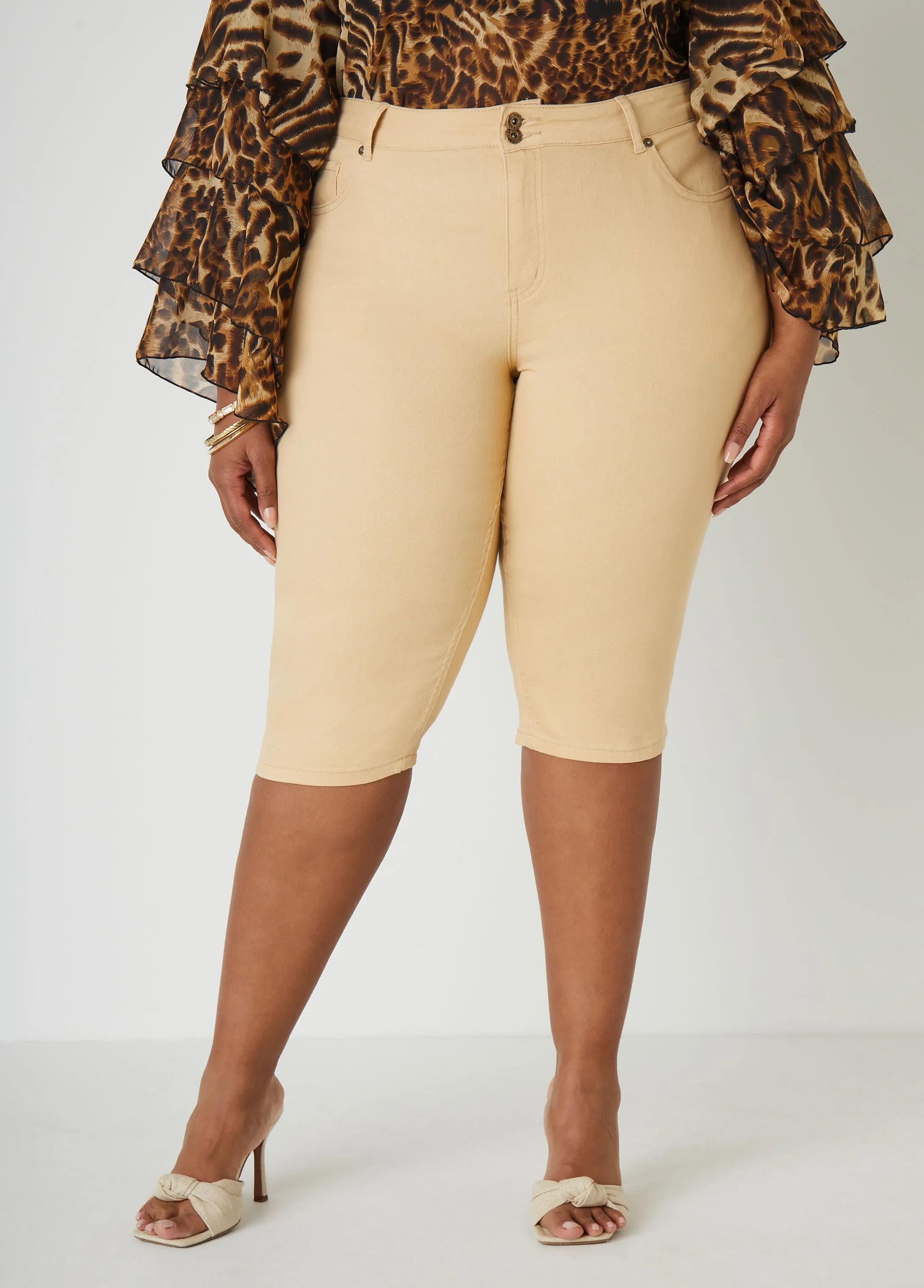 Fearless Stretch Denim Capris
