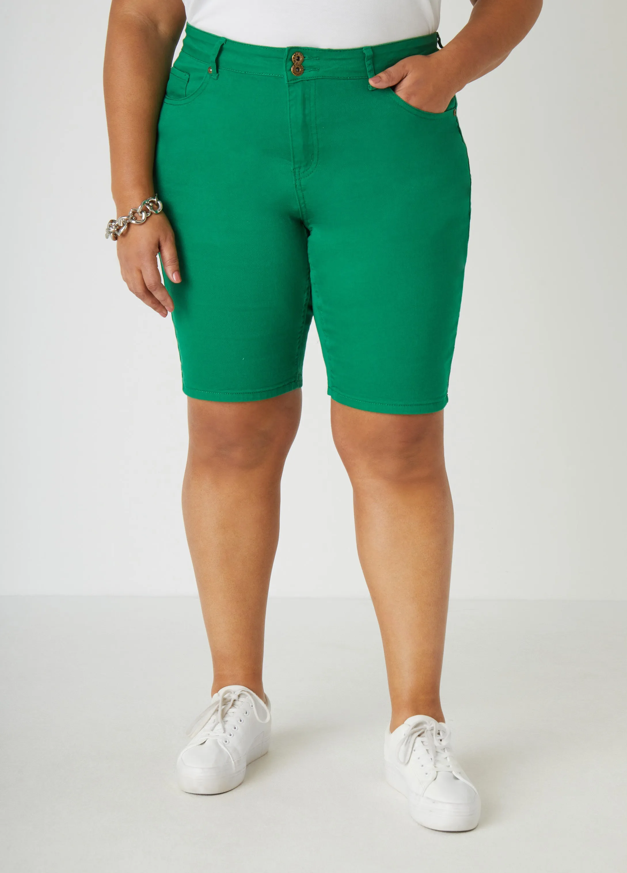 Fearless Stretch Denim Shorts