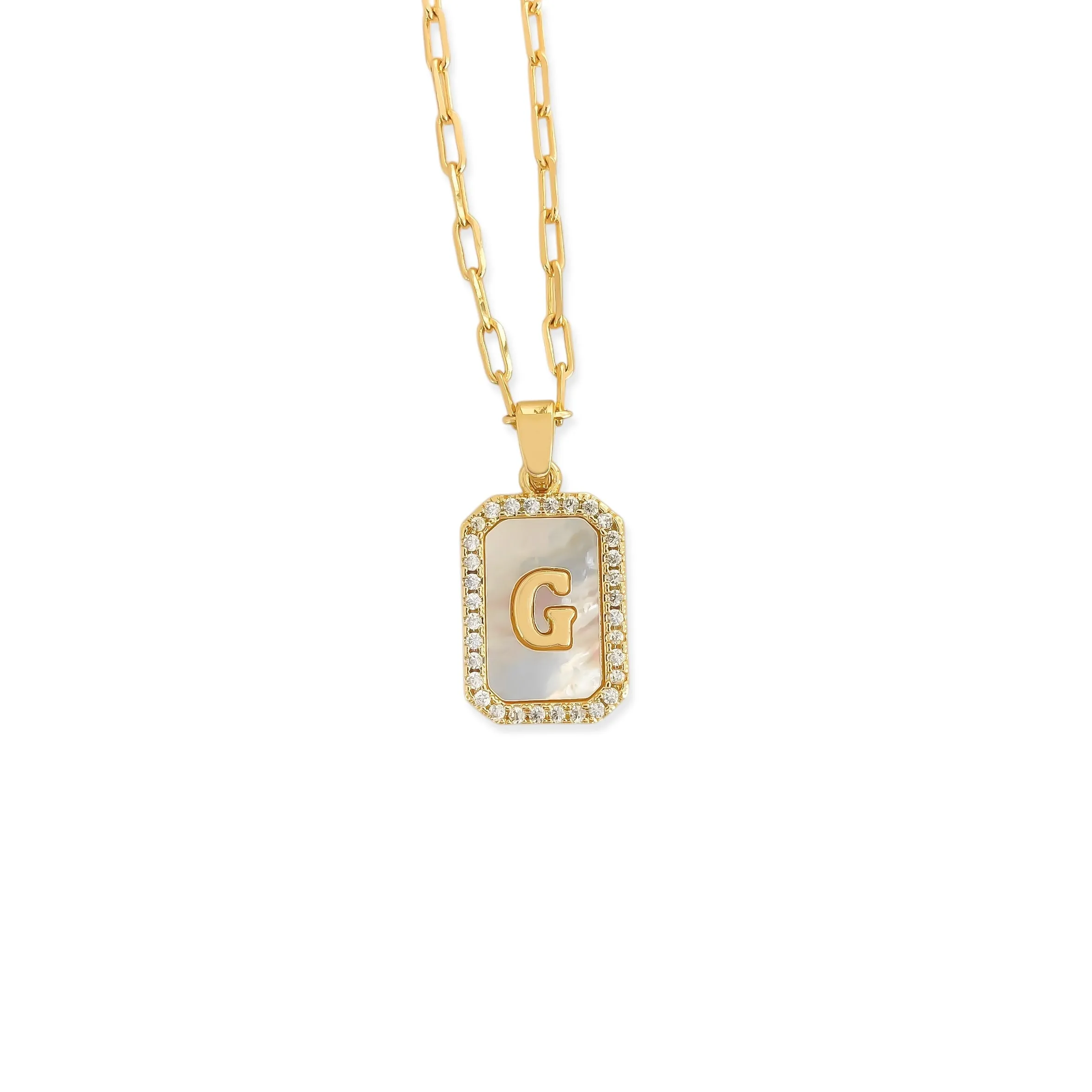G Letter Necklace