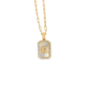 G Letter Necklace