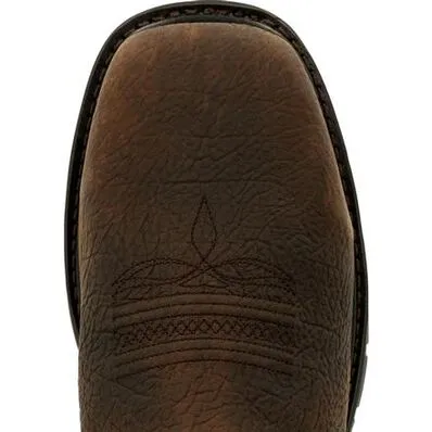 GEORGIA BOOT Men's 11 Inch Carbo-Tec LT Steel Toe Waterproof Pull-On Zipper GB00437