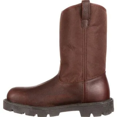 GEORGIA BOOT Men's 11 Inch Homeland Steel Toe Waterproof Work Boot G111