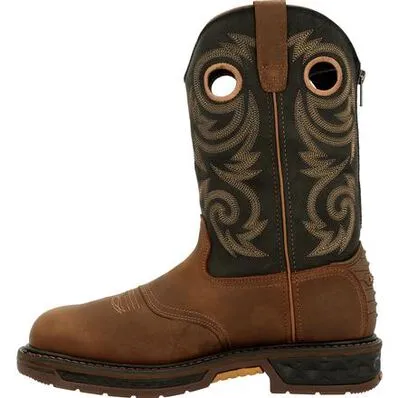 GEORGIA BOOT Men's 11 Inches Inch Carbo-Tec LT Waterproof Pull-On Zipper GB00438