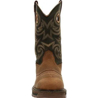 GEORGIA BOOT Men's 11 Inches Inch Carbo-Tec LT Waterproof Pull-On Zipper GB00438