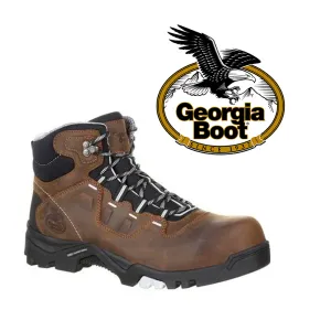GEORGIA BOOT Men's Amplitude Composite Toe Waterproof 5 Inch Work Boot GB00216