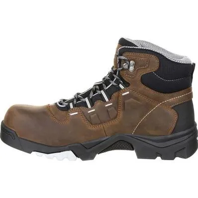 GEORGIA BOOT Men's Amplitude Composite Toe Waterproof 5 Inch Work Boot GB00216