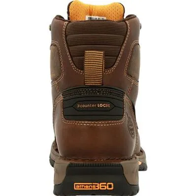 GEORGIA BOOT Men's Athens 360 6 Inch Waterproof Work Boot  GB00439