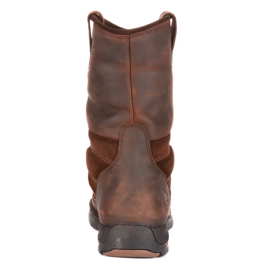 GEORGIA BOOT Men's Athens Steel Toe Waterproof Wellington Work Boot G4603