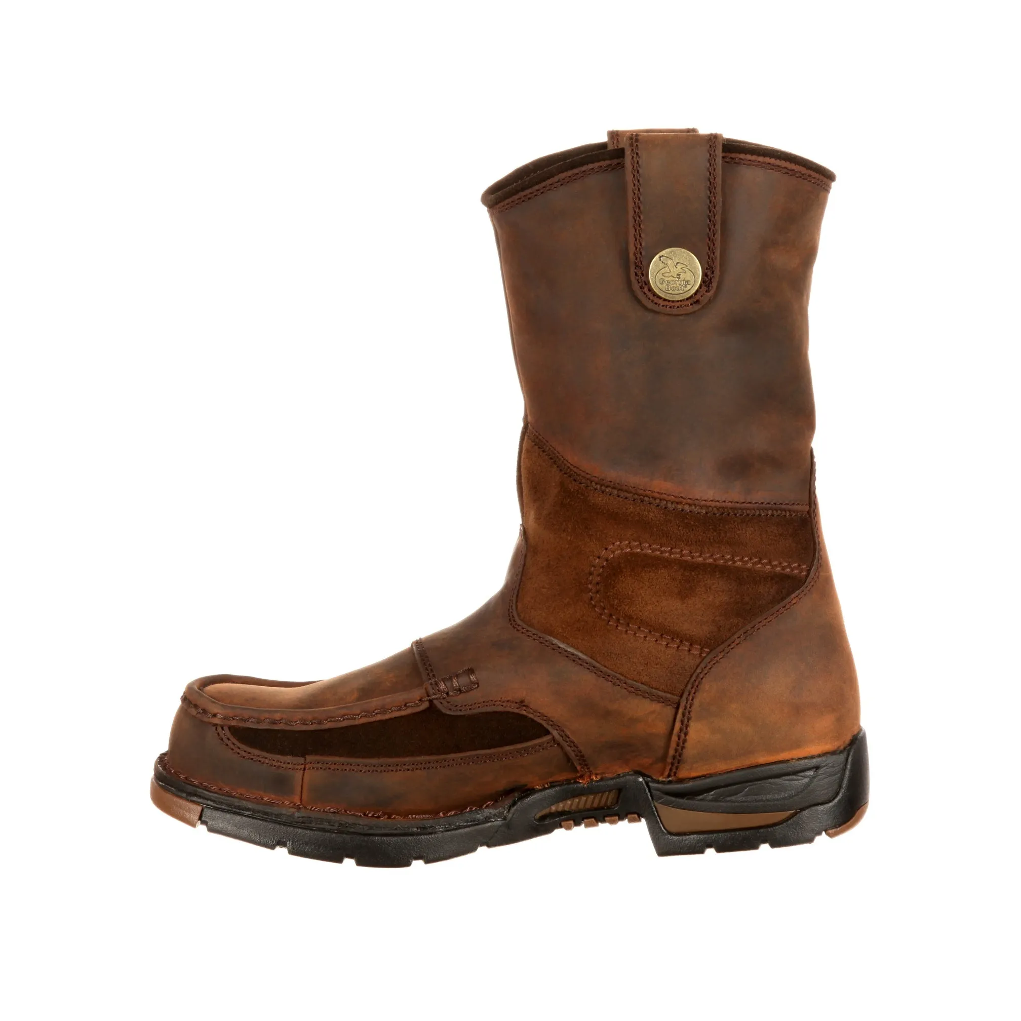 GEORGIA BOOT Men's Athens Waterproof Wellington 10 Inch Work Boot G4403