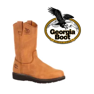 GEORGIA BOOT Men's Boot 11 Inch Farm And Ranch Wellington Work Boot G4432
