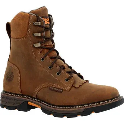 GEORGIA BOOT Men's CARBO-TEC FLX Alloy Toe Waterproof Lacer Work Boot GB00650