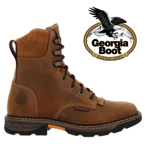 GEORGIA BOOT Men's CARBO-TEC FLX Alloy Toe Waterproof Lacer Work Boot GB00650