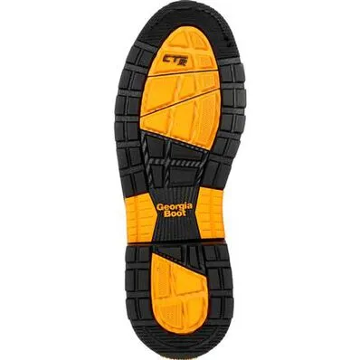 GEORGIA BOOT Men's Carbo-Tec LTX 11 Inch Waterproof Pull On Zipper Work Boot GB00393