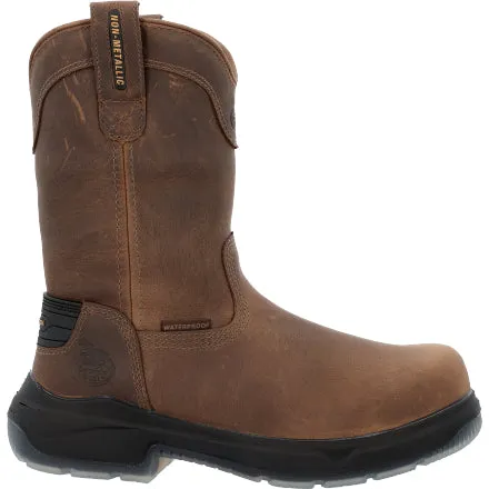 GEORGIA BOOT Men's Flexpoint Ultra 8 Inch Composite Toe Waterproof Wellington Pull-on Work Boot GB00555