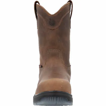 GEORGIA BOOT Men's Flexpoint Ultra 8 Inch Composite Toe Waterproof Wellington Pull-on Work Boot GB00555