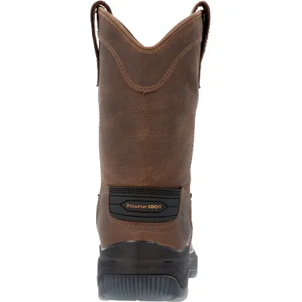 GEORGIA BOOT Men's Flexpoint Ultra 8 Inch Composite Toe Waterproof Wellington Pull-on Work Boot GB00555