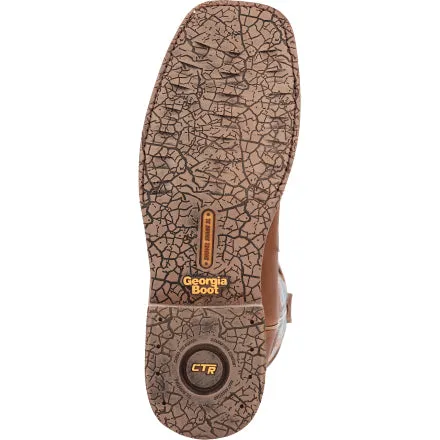 GEORGIA BOOT Men's Georgia Elite Carbon Toe Waterproof 11 Inch  Work Boot GB00525