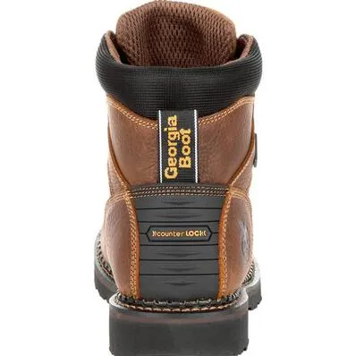 GEORGIA BOOT Men's Giant Revamp 6 Inch Steel Toe Waterproof Work Boot GB00317
