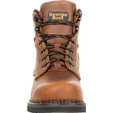 GEORGIA BOOT Men's Giant Revamp 6 Inch Steel Toe Waterproof Work Boot GB00317