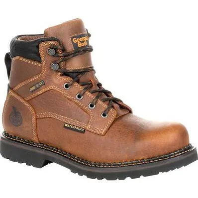 GEORGIA BOOT Men's Giant Revamp 6 Inch Steel Toe Waterproof Work Boot GB00317