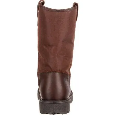GEORGIA BOOT Men's Homeland Waterproof Wellington 11 Inch Work Boot G113