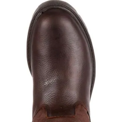 GEORGIA BOOT Men's Homeland Waterproof Wellington 11 Inch Work Boot G113