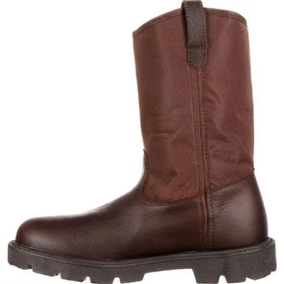 GEORGIA BOOT Men's Homeland Waterproof Wellington 11 Inch Work Boot G113
