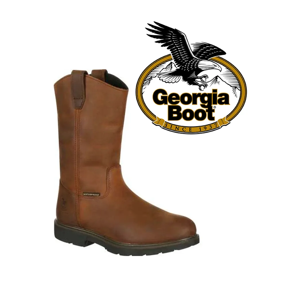GEORGIA BOOT Men's Suspension System Waterproof Wellington 11 Inch Work Boot GB00085