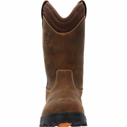 GEORGIA BOOT Men's TBD Waterproof Wellington 11 Inch Pull-On Work Boot GB00598