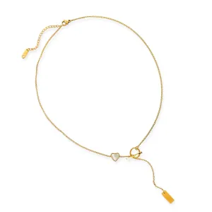 Gold Heart Necklace