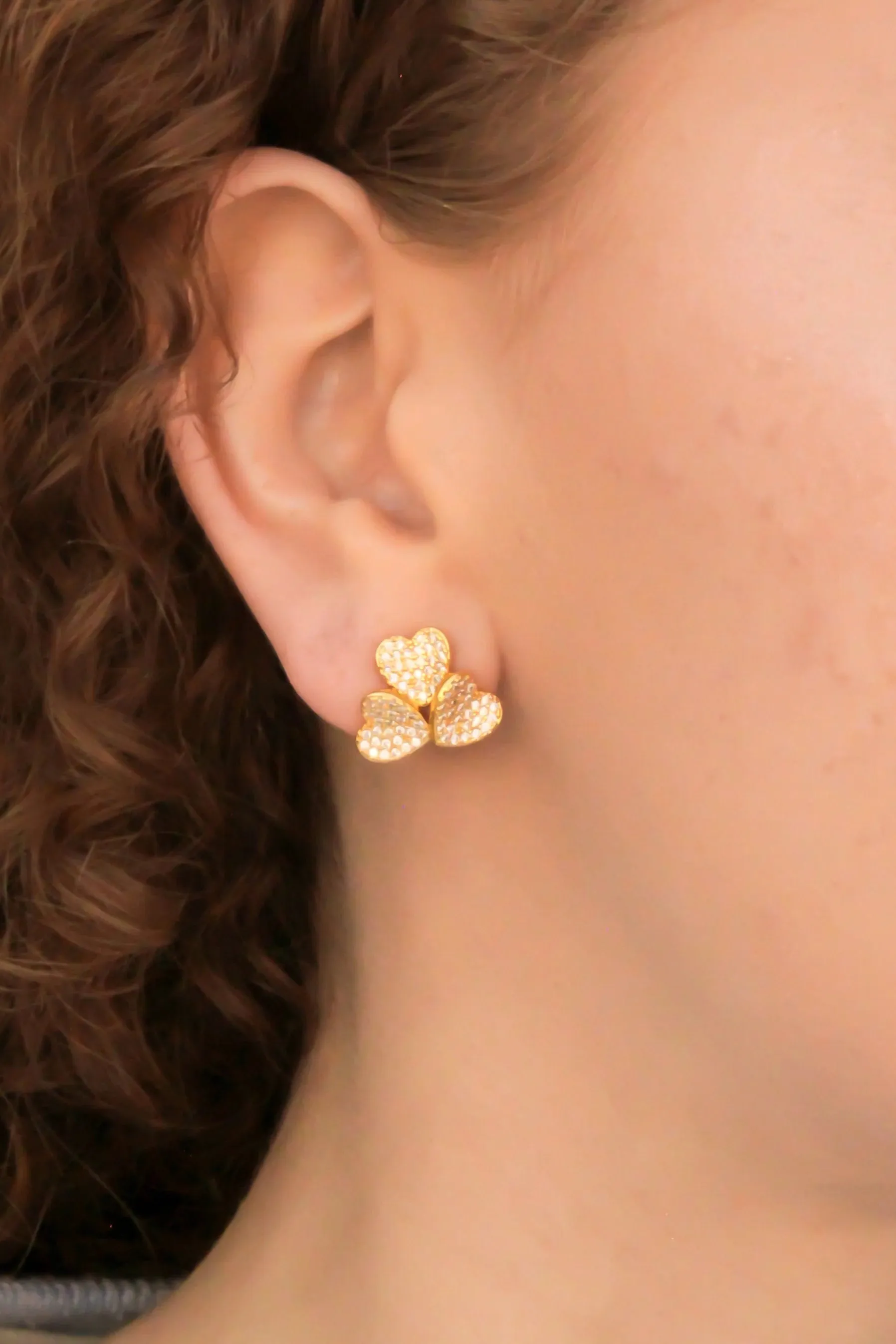 Heart Stud Earring