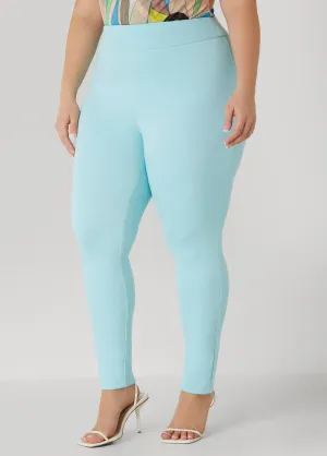 High Rise Pull On Ponte Leggings