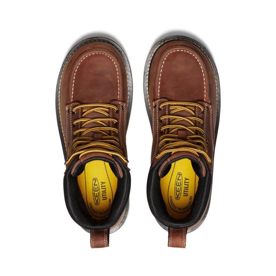 KEEN Men's Cincinati 90 Degree 6 Inch Waterproof Work Boot 1028284