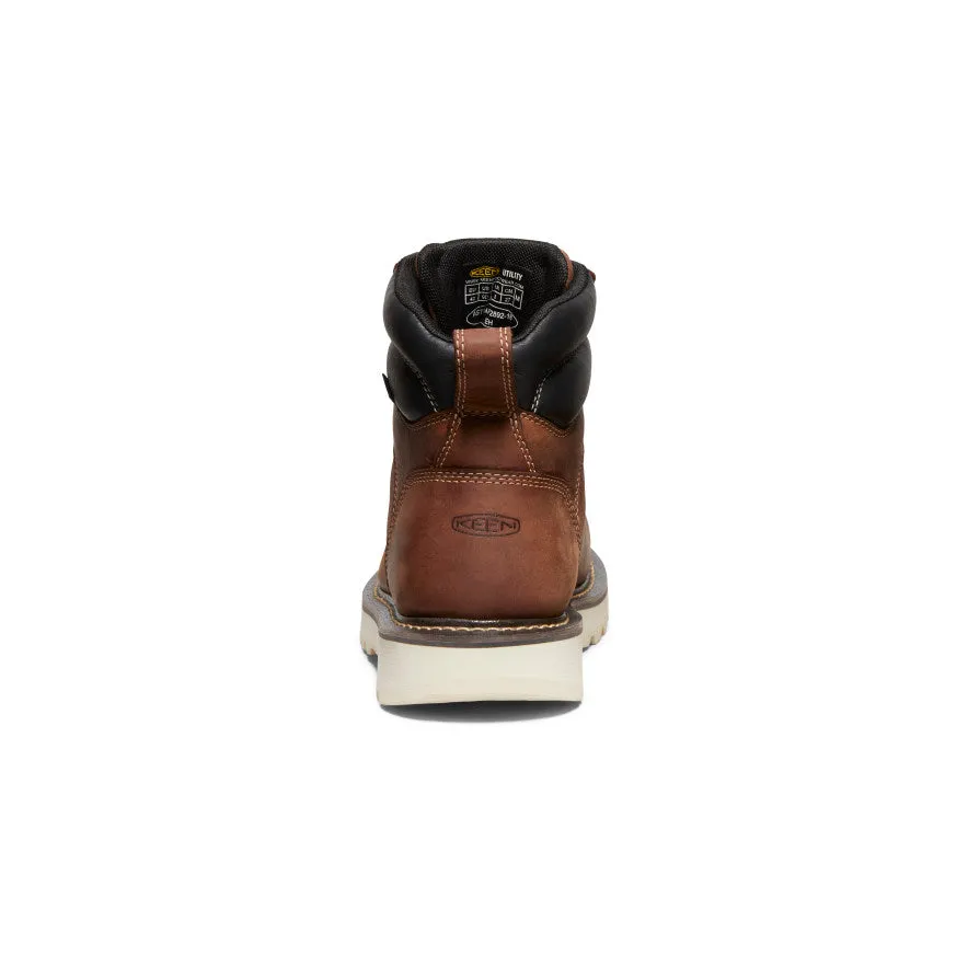 KEEN Men's Cincinati 90 Degree 6 Inch Waterproof Work Boot 1028284